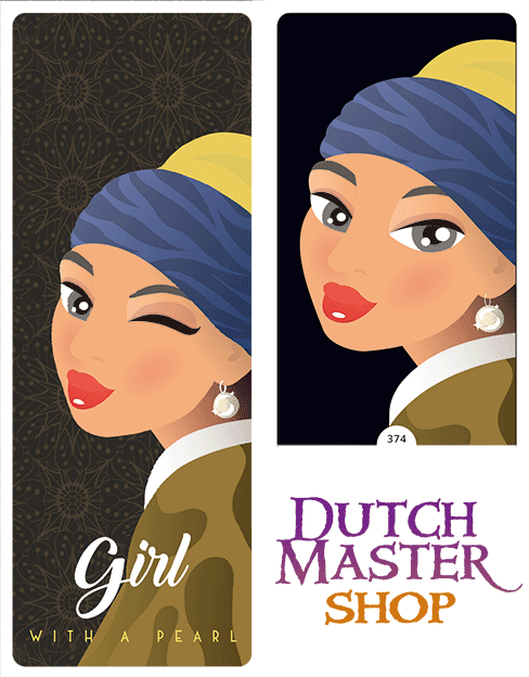 Johannes Vermeer Girl with a Pearl Earring 3D Contemporary Bookmark Bookmark 374 bookmark after Girl with Pearl 