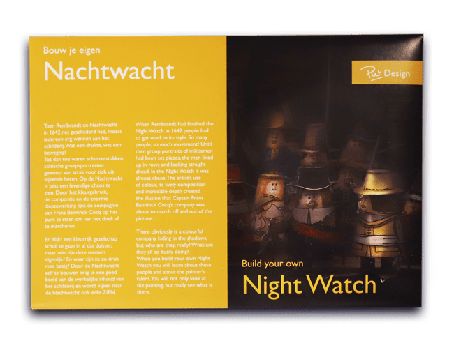 Do it yourself Nightwatch by Piet Design Creative Nachtwacht 
