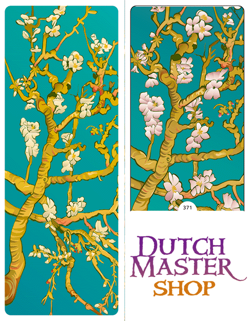 Van Gogh Almond Blossom 3D Bookmark Bookmark 371 bookmark after Almond Blossom by Van Gogh 