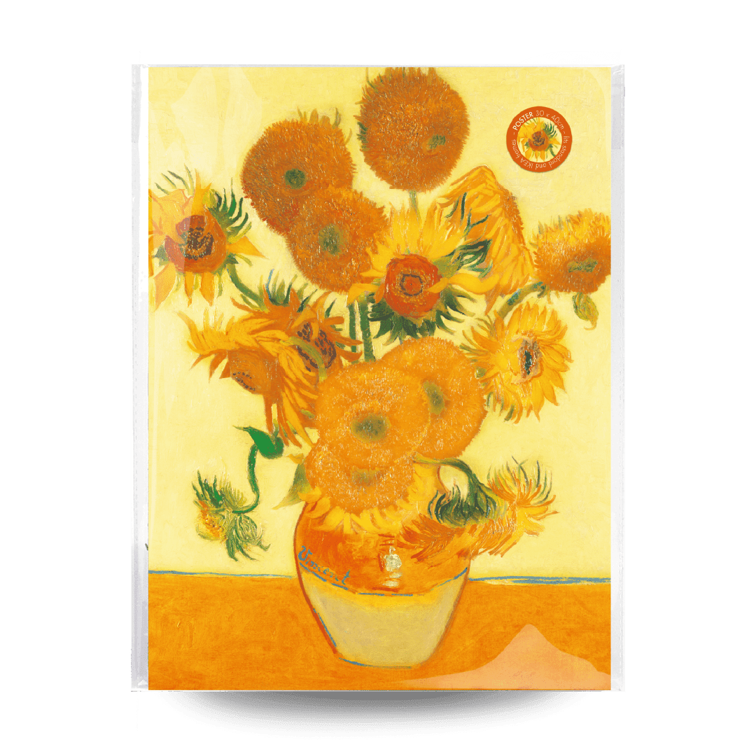 Vincent Van Gogh Sunflowers A3 Poster Poster Mini Poster A3, Zonnebloemen, Van Gogh 