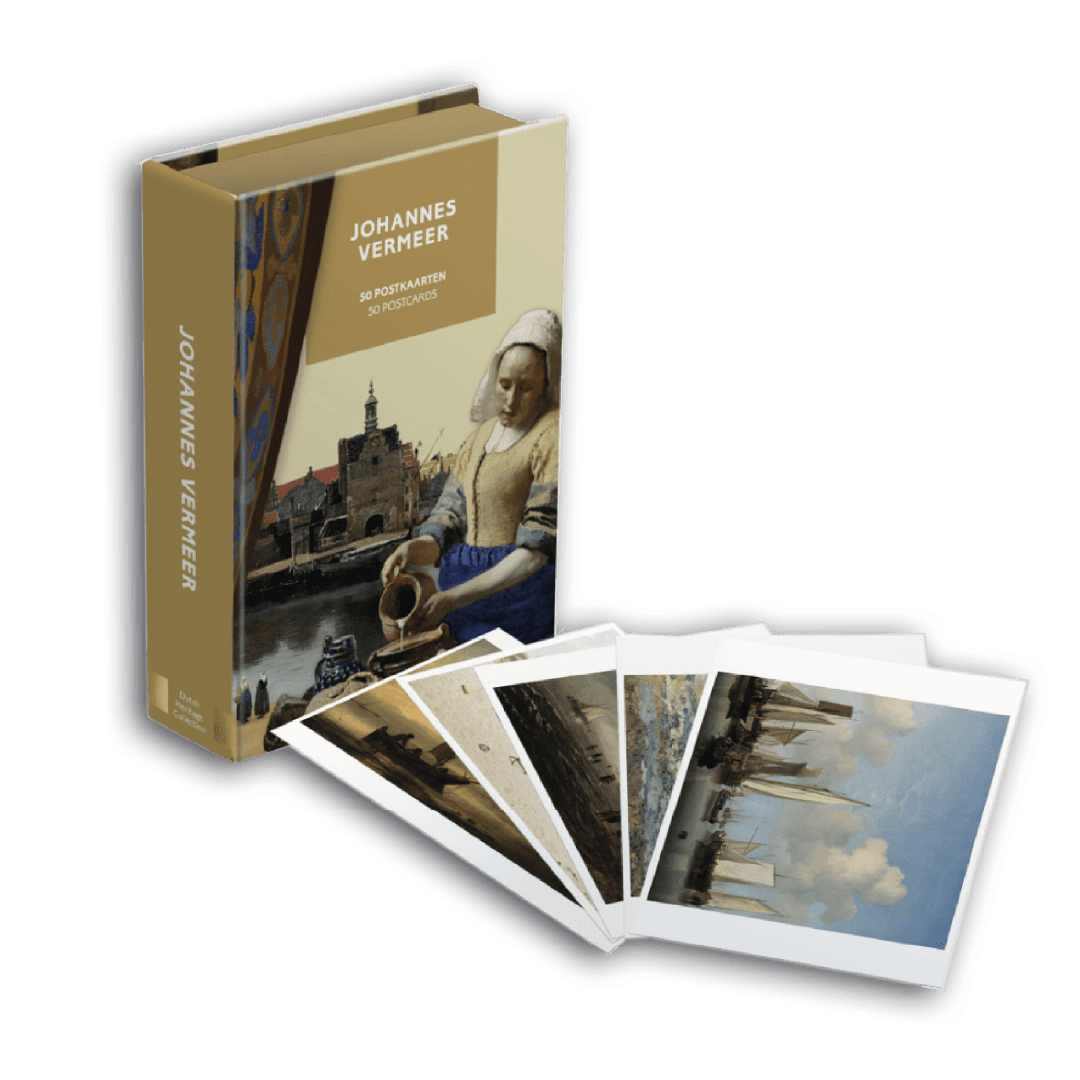 Johannes Vermeer Postcard Box Postcards Postkaartbox meet Vermeer 505120 