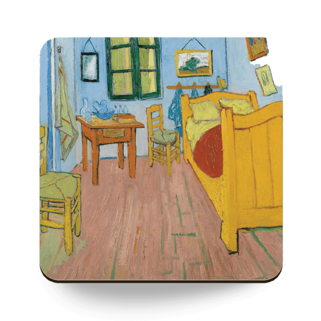 Vincent Van Gogh The Bedroom Coaster Coaster Dutch Master Shop 