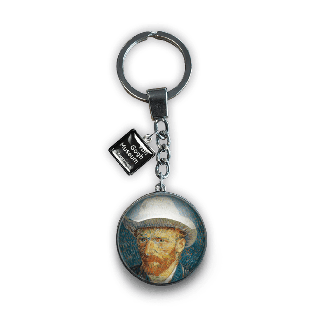 Vincent Van Gogh Self Portrait Keychain Keychain glas sleutelhanger · glass keyring. 600018 