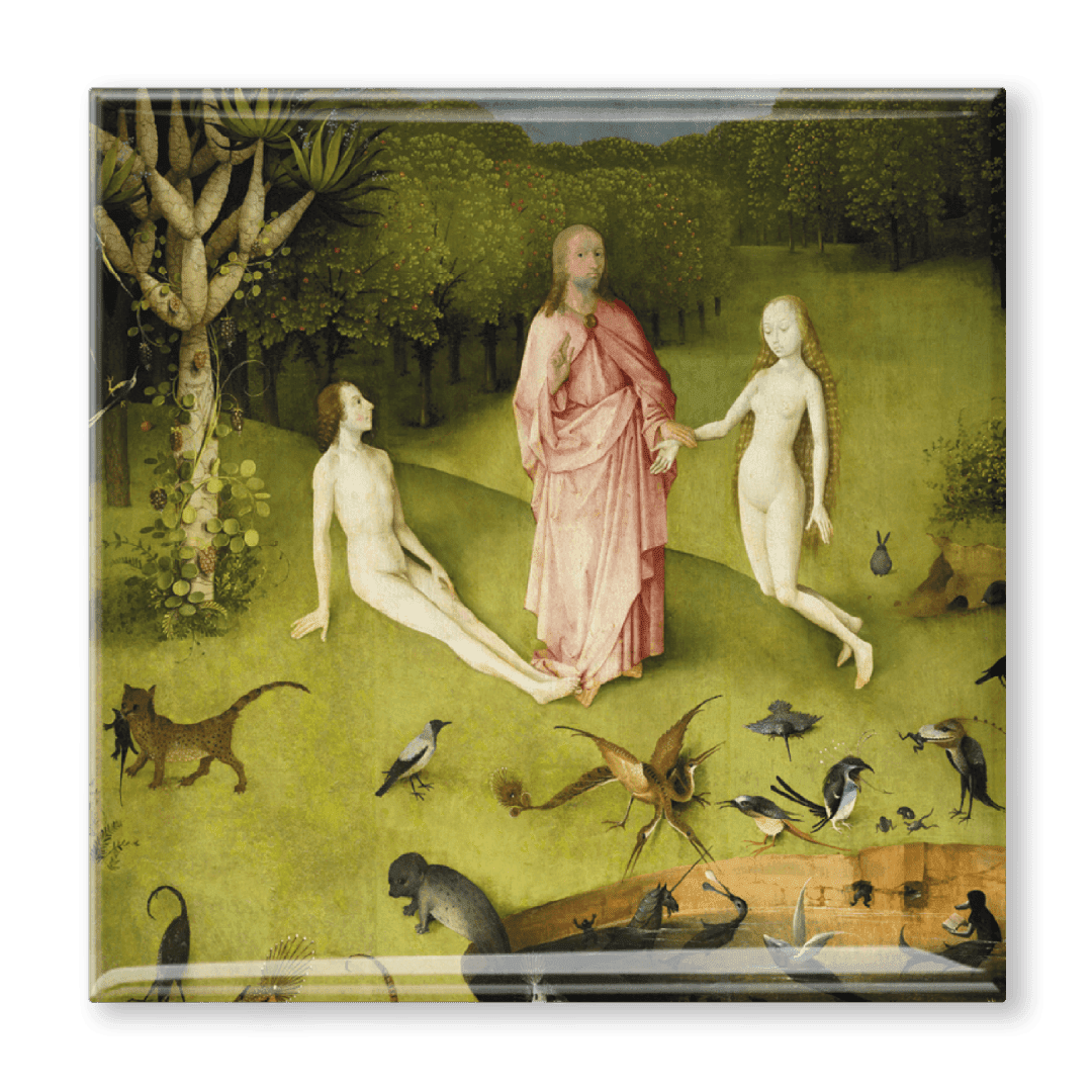 Magnet Garden of Earthly Delights (Adam & Eve) Dutch Master Shop 