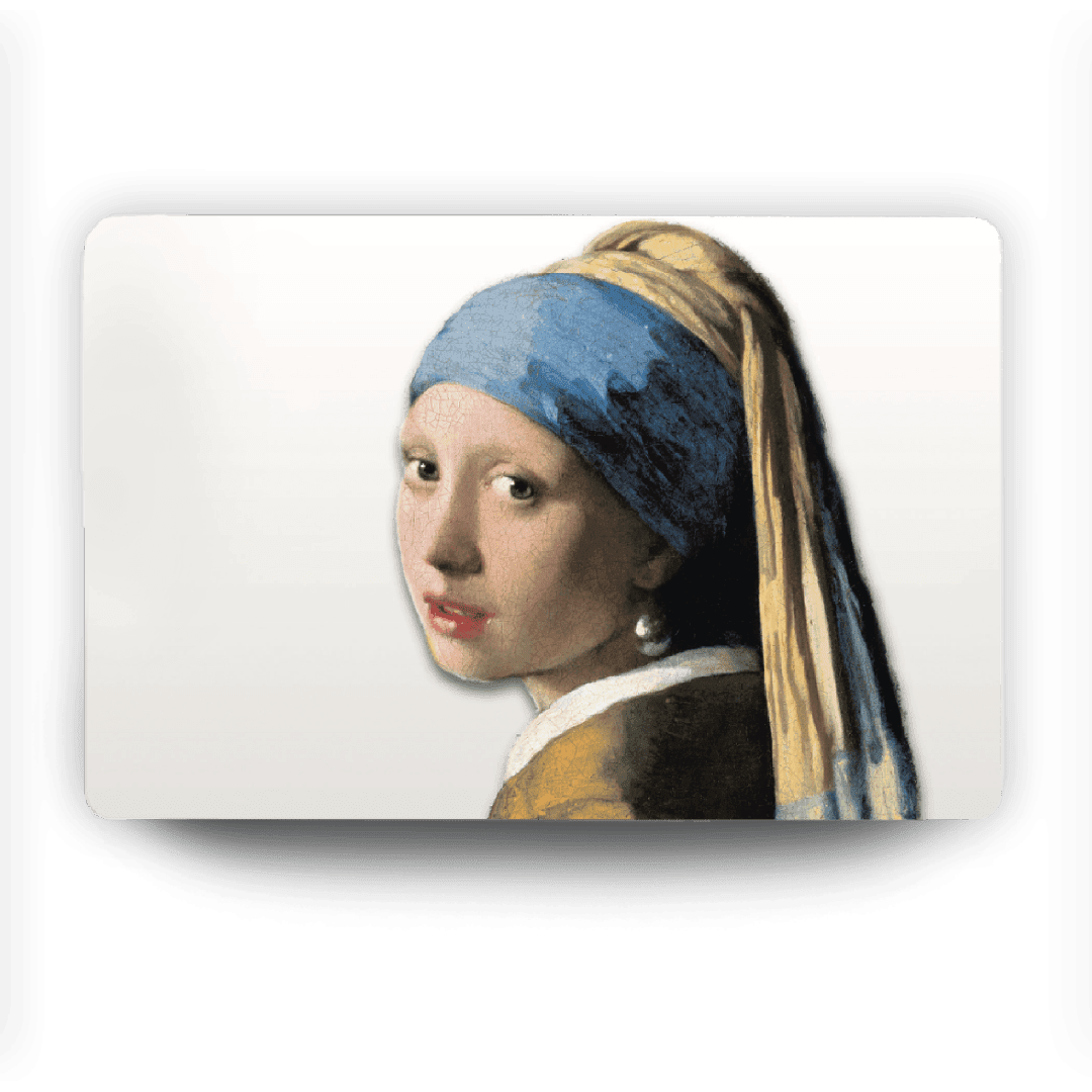 Johannes Vermeer Girl with a Pearl Earring Placemat Dutch Master Shop 