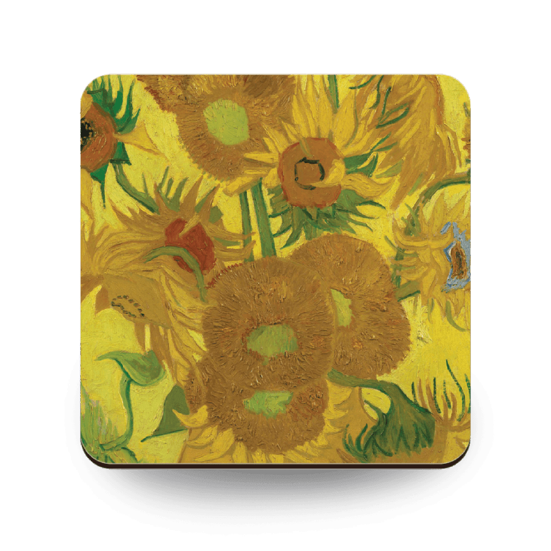Vincent Van Gogh Sunflowers Coaster Coaster Coaster Van Gogh Sunflowers 694550 